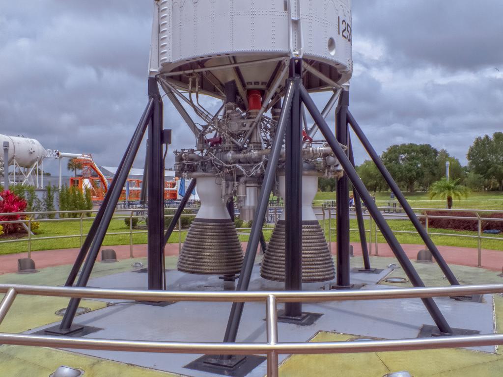 The engine of the Gemini Rocket