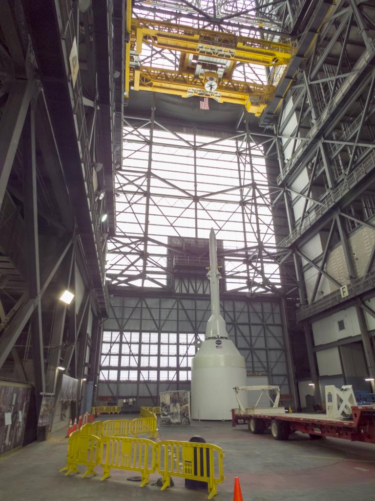 In the Vehicle Assembly Building