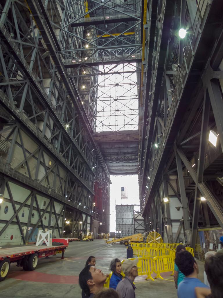 The gate of Vehicle Assembly Building